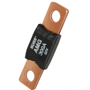 AMG High-Current Stud-Mount Fuse – Bolted Blade Ends, 300A