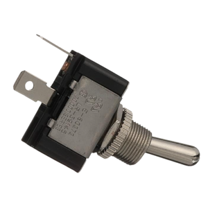 Momentary Toggle Switch – SPST, (On)-Off, 2 Blades