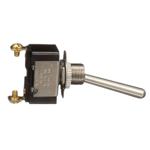 Toggle Switch – SPST, On-Off, 2 Screws (Long Handle)