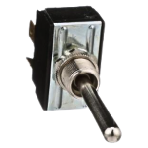 Momentary Toggle Switch – DPDT, (On)-Off-(On), 4 Blades (Long Handle)