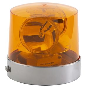Emergency Light w/ Two Sealed-Beam Roto-Beacons - Class I, 12V, 60FPM (Amb)