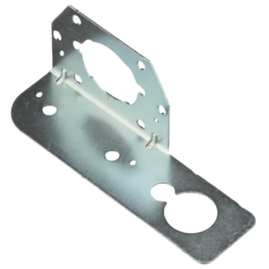 Zinc-Plated Steel Mounting Bracket for 6-Way Trailer Connector Sockets