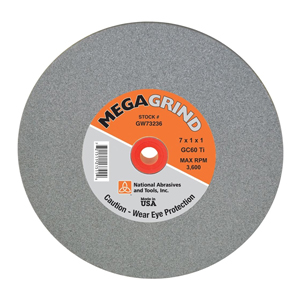 Megagrind™ Bench and Pedestal Grinding Wheel - Aluminum Oxide Abrasive