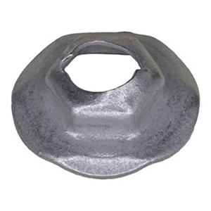 Non-Threaded Cutting Nut - Zinc