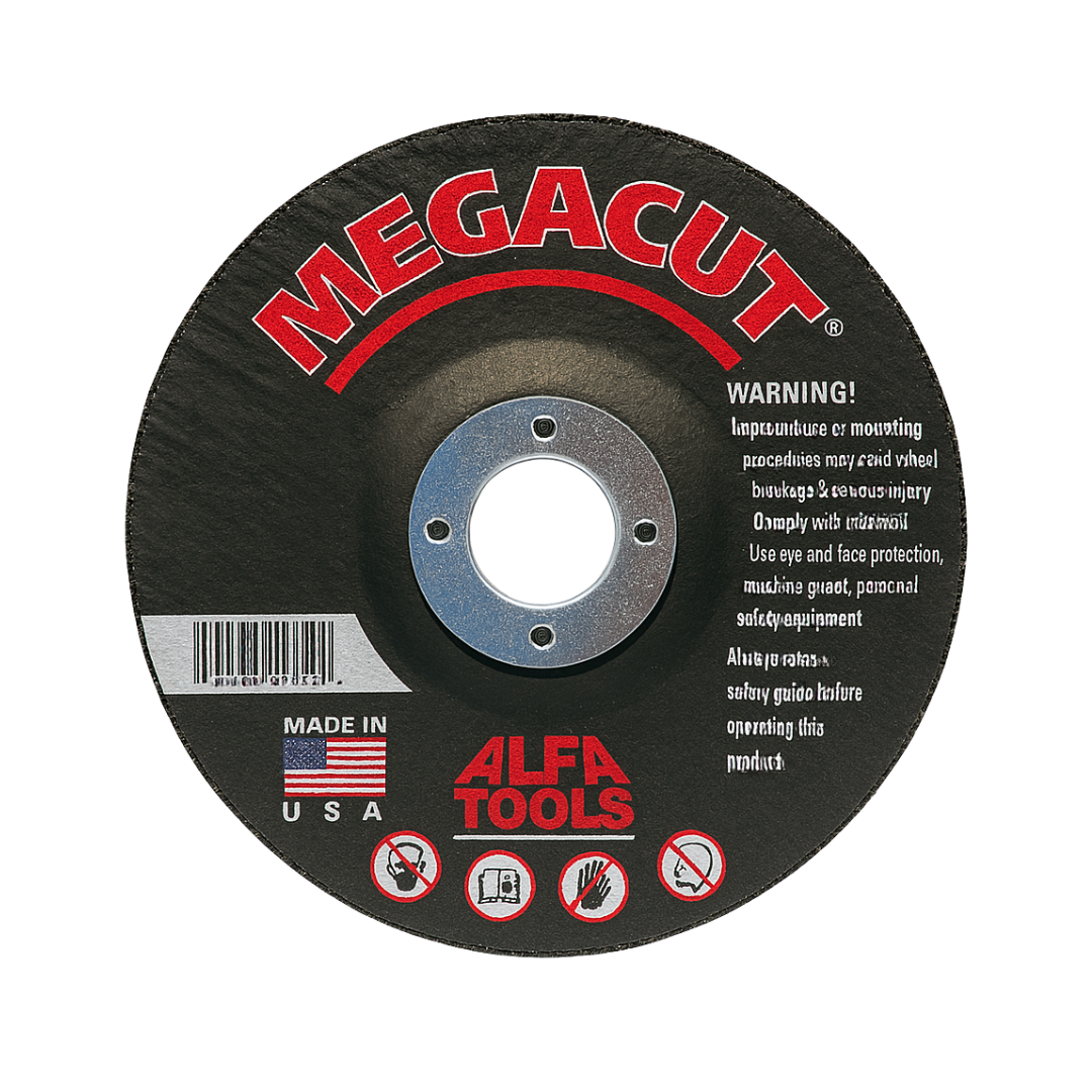 4" x 1/32" x 3/8" Reinforced Cut-Off Wheel – Type 1 Flat – 6-Pack