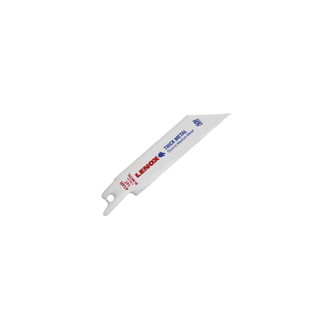 4" x 3/4" x 0.035" Bi-Metal Reciprocating Saw Blade – 14 TPI – Lenox 20550414R