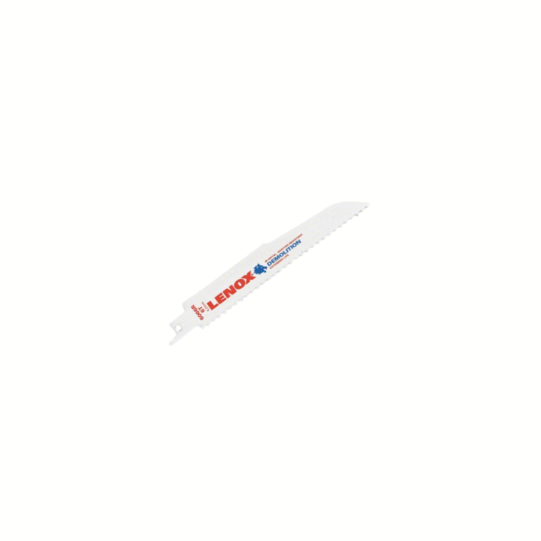 LENOX Bi-Metal Reciprocating Blade 6" x 7/8" x 0.062" x 6 TPI (Demolition Grade)