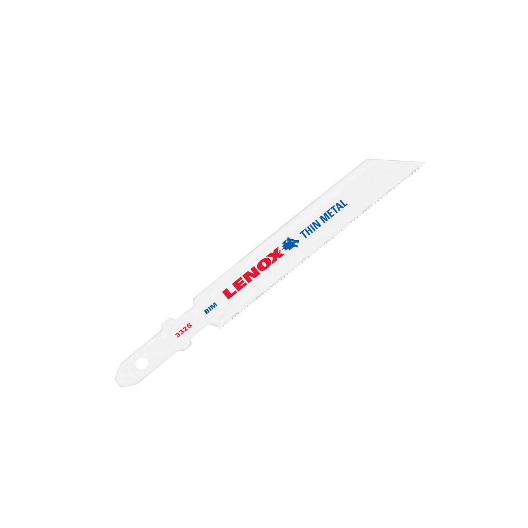 Bi-Metal Jig Saw Blade, 3-5/8" x 3/8" x 0.037", 32 TPI, T-Shank, 2-Pack