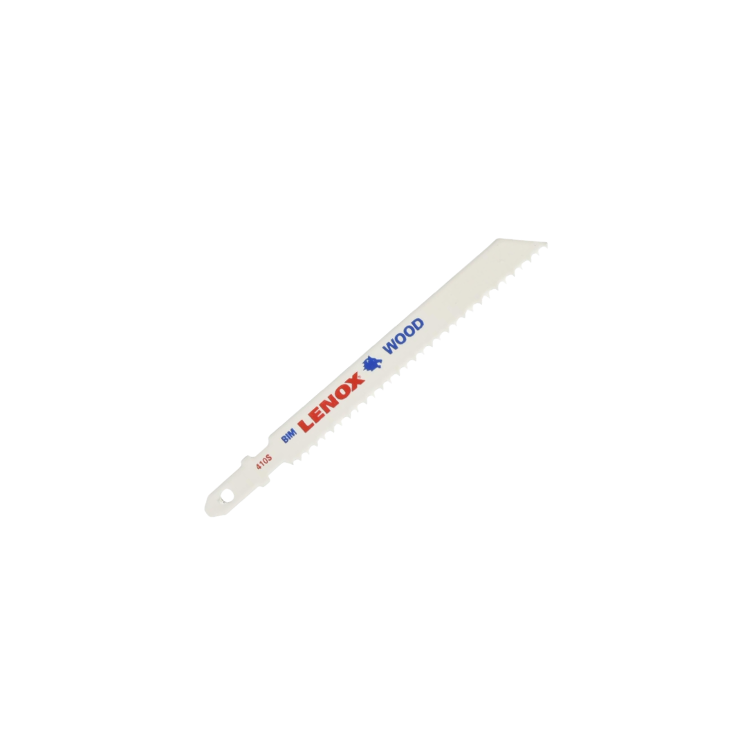 Bi-Metal Jig Saw Blade, 4" x 3/8" x 0.050", 10 TPI, T-Shank, 2-Pack