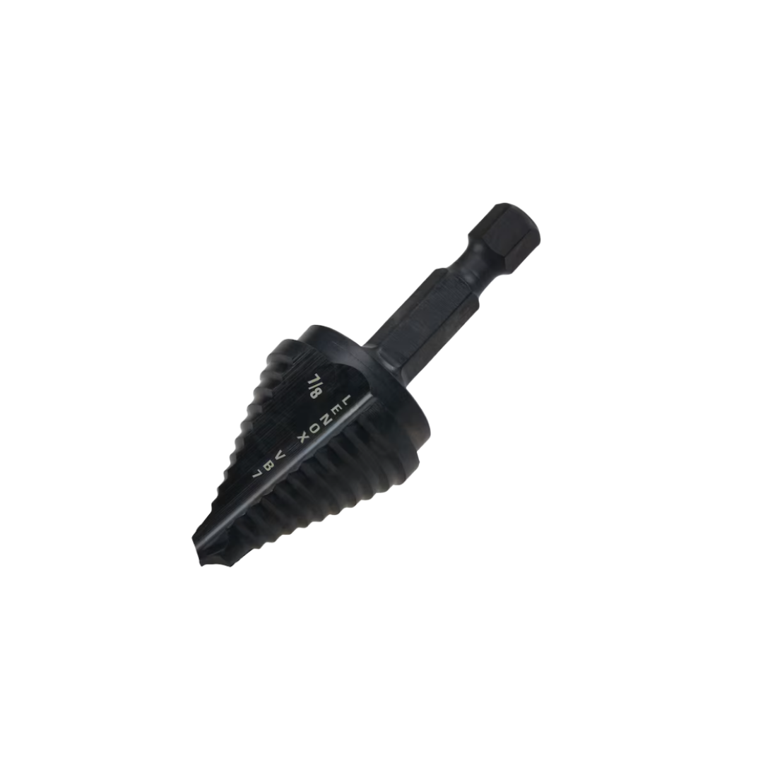 Vari-Bit Step Drill Bit, 7/8-Inch Hole Diameter, 3/8-Inch Shank