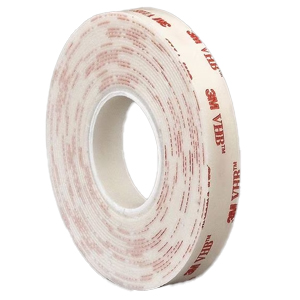VHB™ Double-Sided Foam Tape 3/4" x 15' (White)