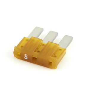 ATL Three-Leg Blade-Style Mini Fuse – 5A (Tan)