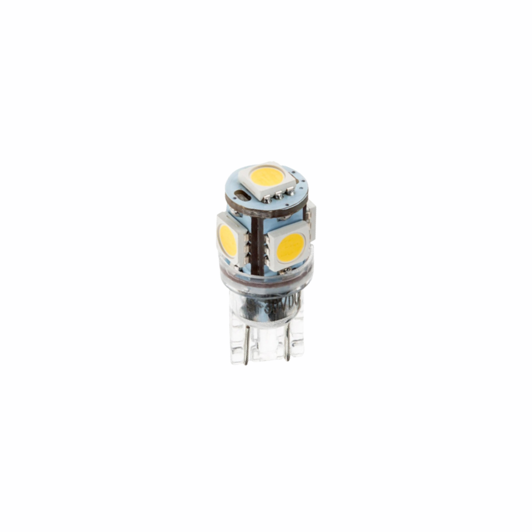 Miniature Bulb Type T-3-1/4 - 194 LED Bulb - 5 SMD LED Tower