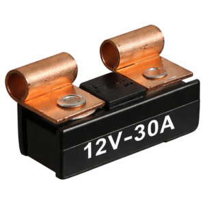 Modified Reset Circuit Breaker for 1/4 x 1-1/4" Glass Fuses – 30A, Type II