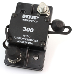 High-Amp Surface-Mount Auto Reset Circuit Breaker – 300A, Studs, Type I