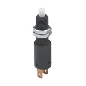 Stoplamp Momentary Push-Button Switch – SPST, On-(Off), 2 Blades