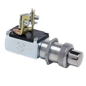 Light Duty Momentary Push-Button Switch – SPST, On-(Off), 2 Screws