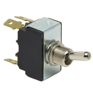 Heavy Duty Toggle Switch – DPST, On-Off, 4 Blades