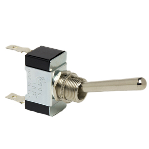 Heavy Duty Toggle Switch – SPST, Off-On, 2 Blades (Long Handle)