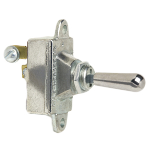 Extra Heavy Duty Toggle Switch – SPST, On-Off, 2 Screws