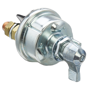 Master Disconnect Switch with Lever – DPST, 2 Studs