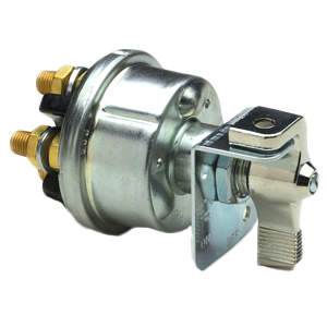 Master Master Disconnect Switch with Lever – DPST, 4 Studs