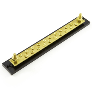 Brass Busbar Terminal Block – 20-Gang