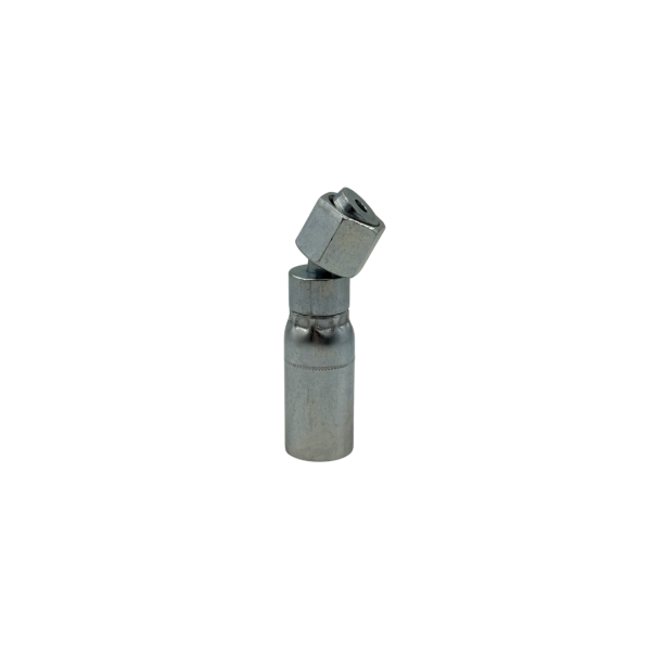 45° Female Swivel – O-Ring Face Seal (ORF), 1/4" Hose x 1/4" Pipe, Carbon Steel