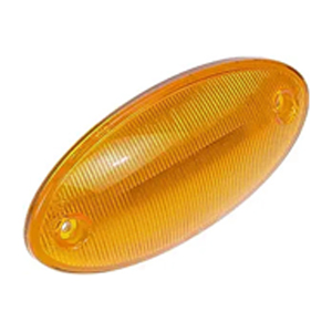 Dorman® Surface-Mount 4-3/4" Oval LED Cab Roof Marker Light - Spade Term, 12V (Amb)