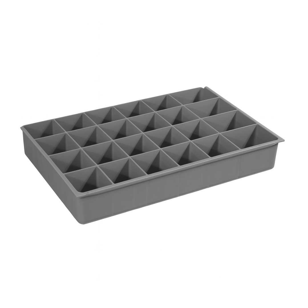 Durham 124-95-24-IND 24-Compartment Polypropylene Insert