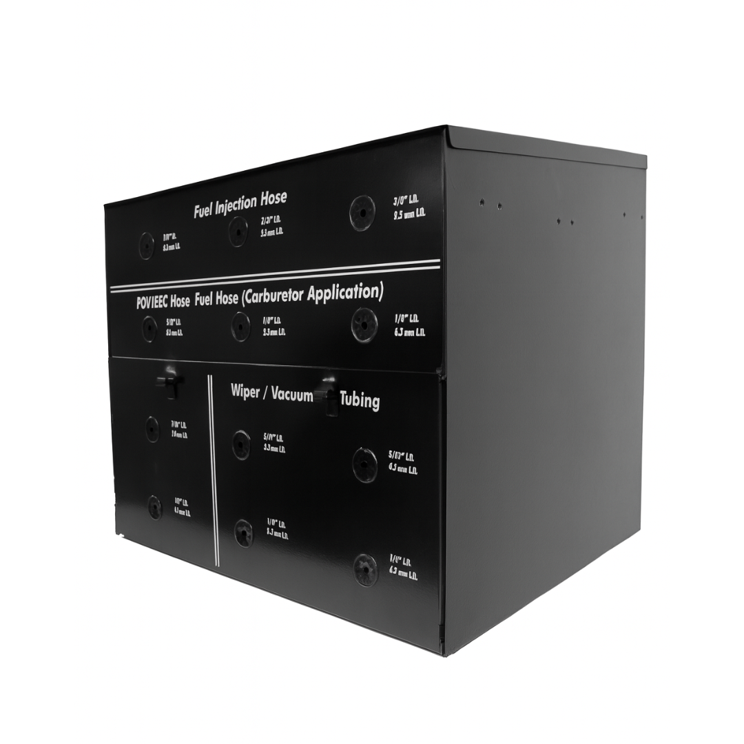 12-Reel Hose Merchandiser Cabinet – Gates