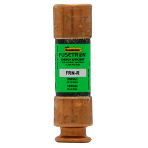 FRN-R Dual-Element Time-Delay Cartridge Fuse – Ferrule Ends, 30A