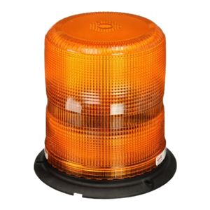 Med-Profile Pipe/Flange-Mount Strobe Light - Class II, 12-48V, 65-80FPM, 1" Pipe/Flange (Amb)