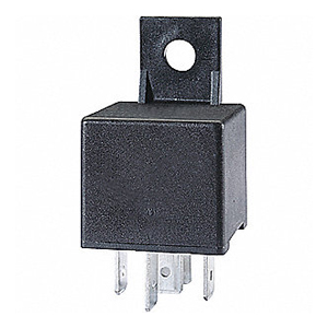 Mini Change-Over Relay with Resistor and Bracket – 10/20A, 24V, 5-Pin