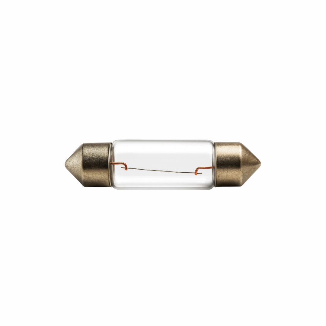 Miniature Bulb Type T-4 Festoon Cap