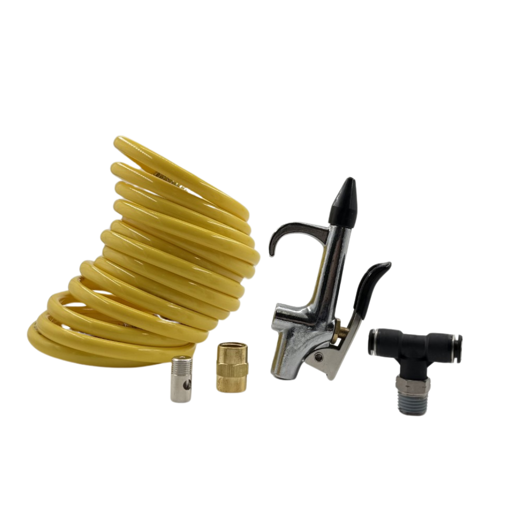 Truck Air Seat Blo-Gun Kit, 4-Piece Pneumatic Add-On Kit for Air Seat Systems, Milton S-230