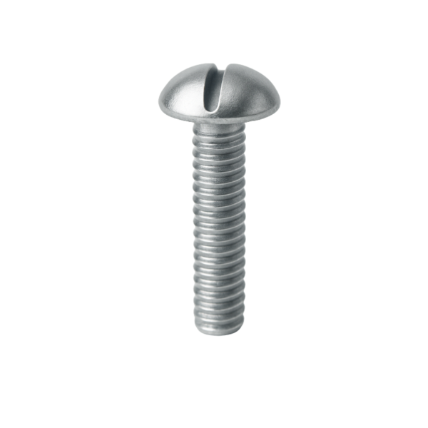 Machine Screw Round Head Slot Drive 10-32 x 1-1/2" Zinc Finish
