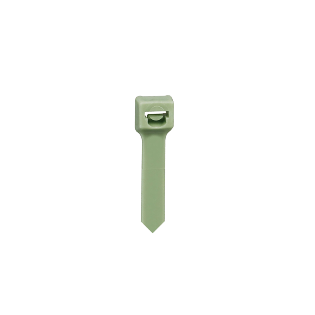 Locking Nylon Cable Tie 7.4" – 30 lb Tensile Strength (Green)