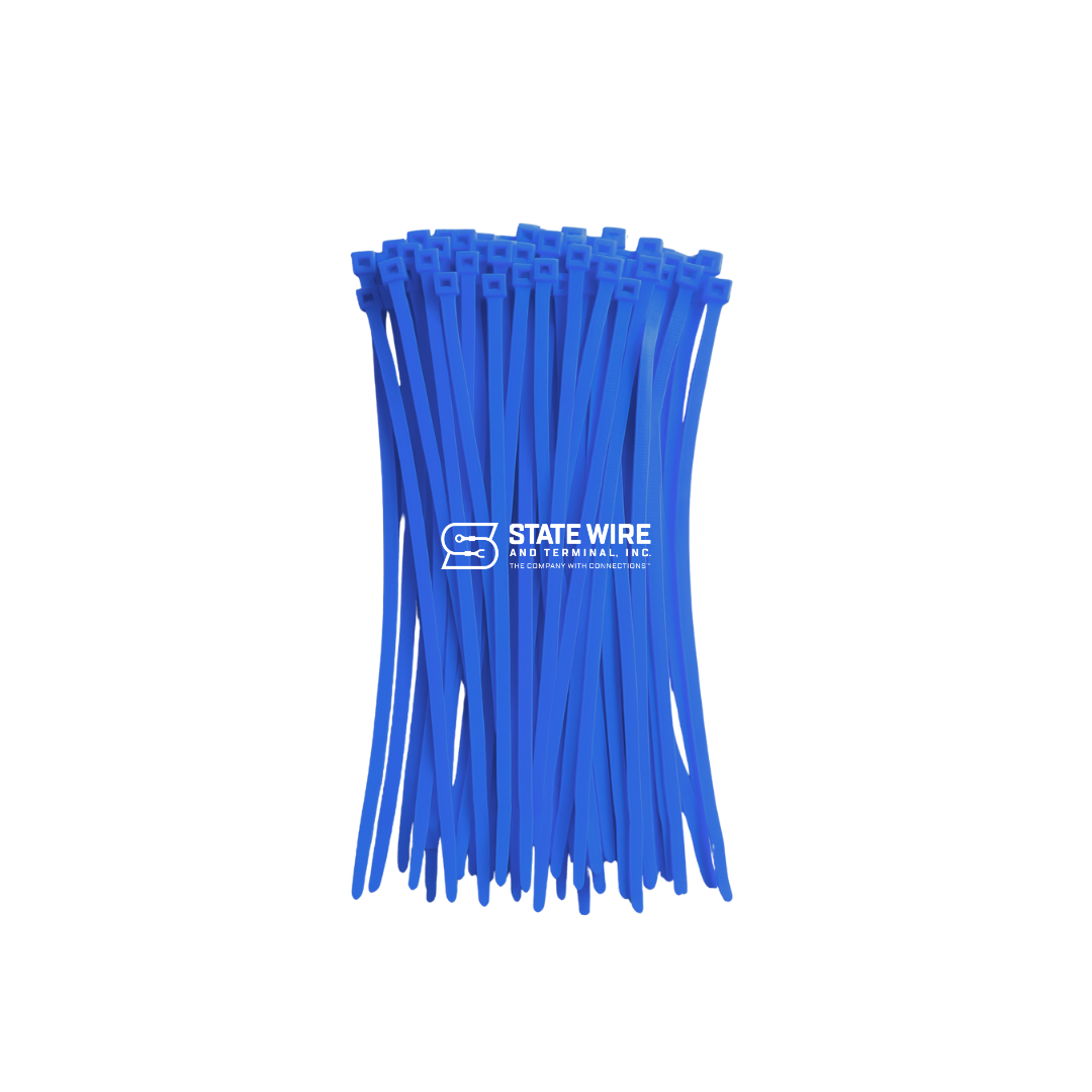 Nylon Cable Tie 14" – 50 lb Tensile Strength (Blue)