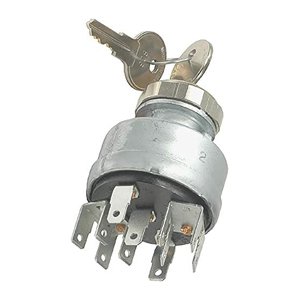 Ignition Starter Switch with Keys – 4 Positions, 11 Blades
