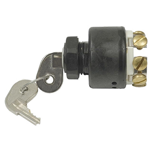 Marine Ignition Starter Switch with Keys – 3 Positions, 6 Blades