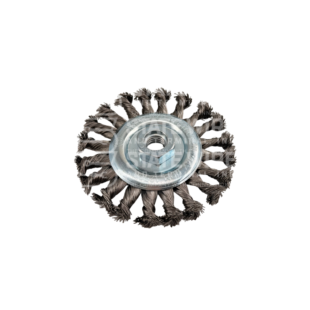 Shark 13981 Knotted Wire Cup Brush 4.5? × 5?8?