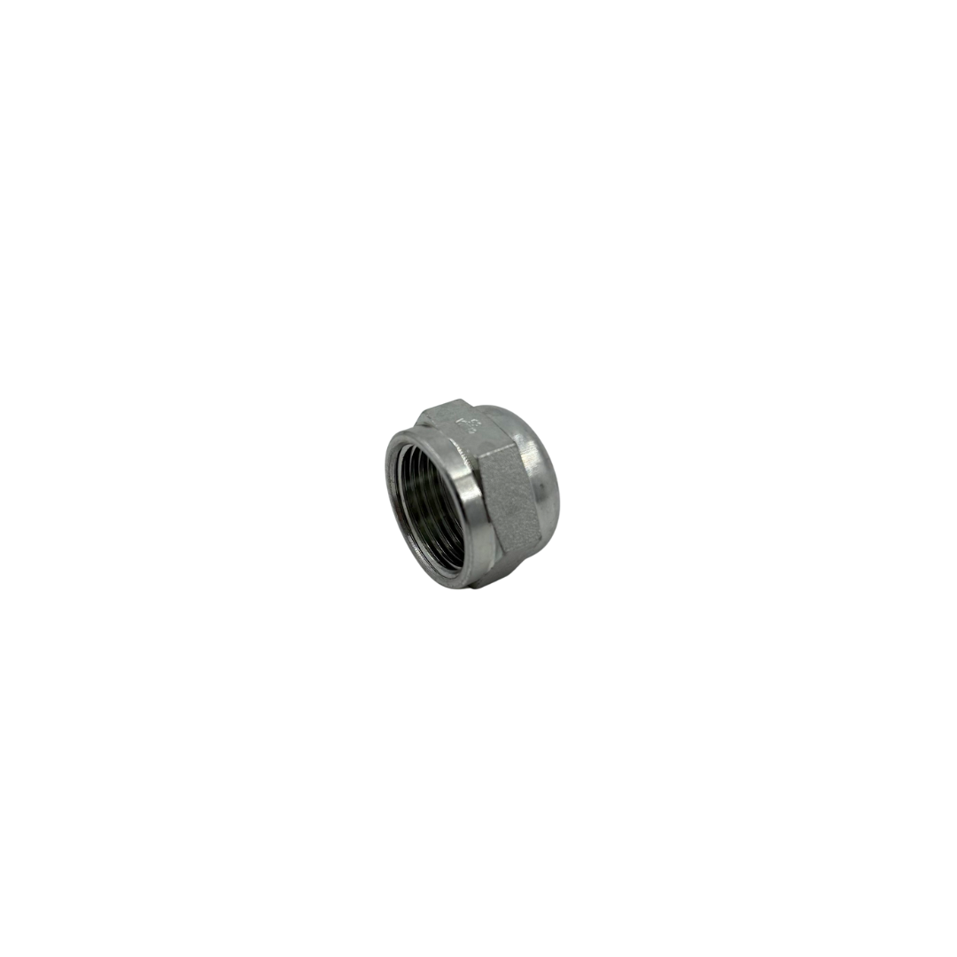 JIC 37° Flare Cap – 5/8" Tube – Carbon Steel – Hydraulic Hose End Cap