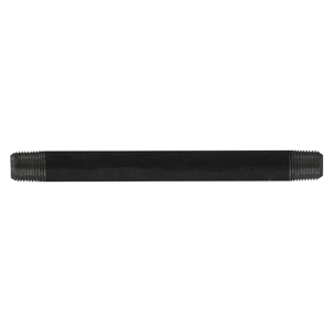 1/8" x 3" Black Steel Pipe Nipple – Schedule 40, Welded, Grade B