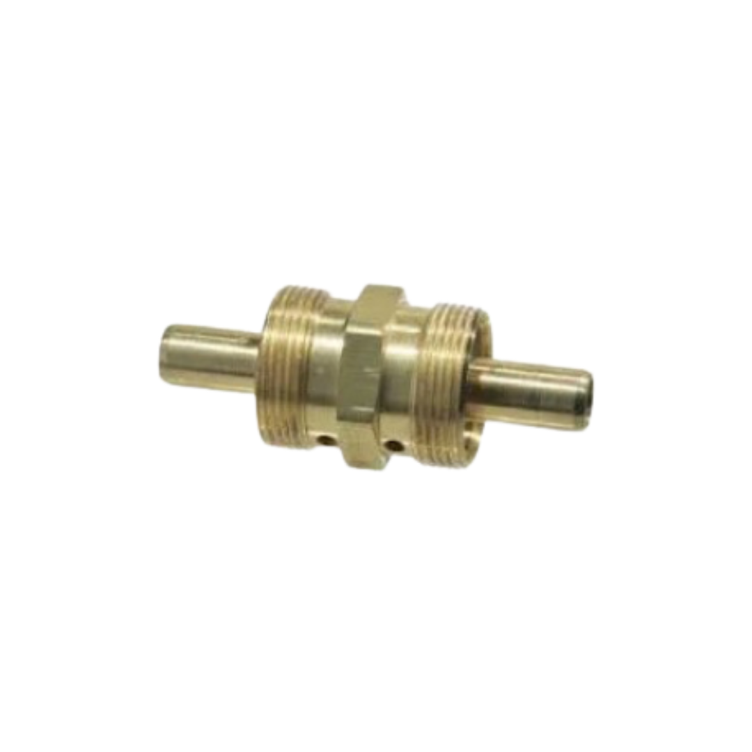 3/8" Brass Reusable Union Body – Air Brake Hose Mender (Body Only)
