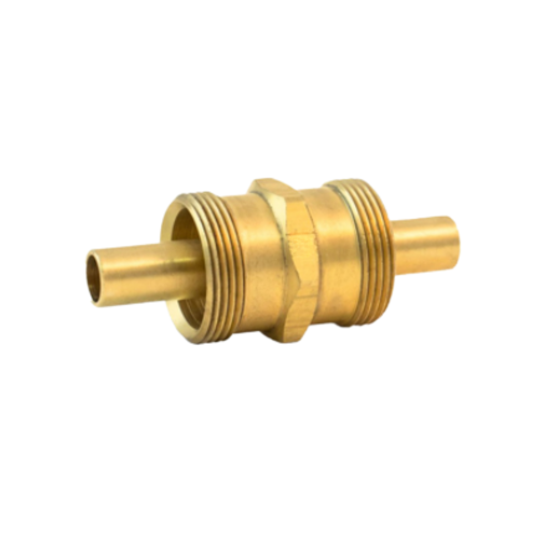 1/2" Brass Reusable Union Body – Air Brake Hose Mender (Body Only)