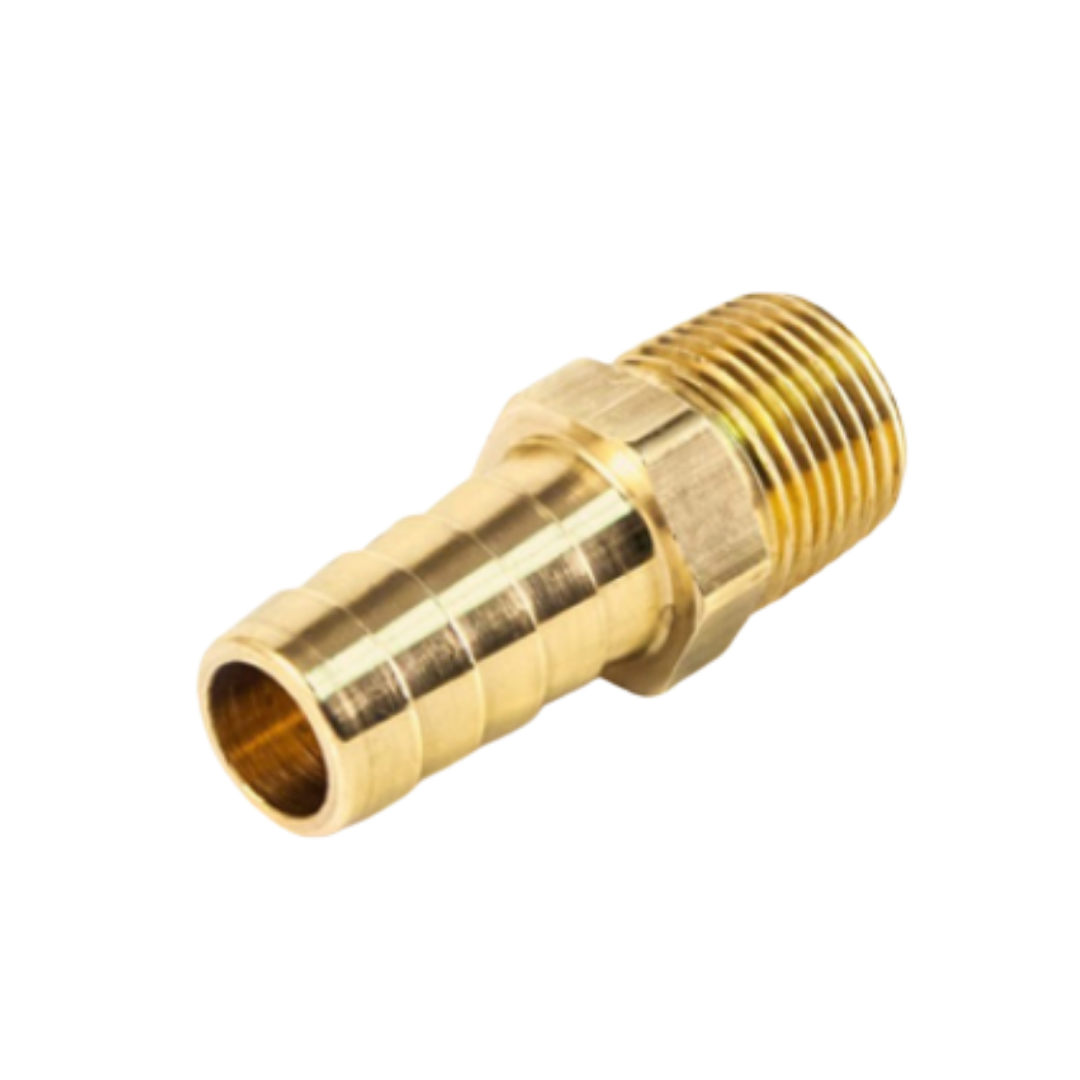5/8" Hose Barb x 3/4" Male NPT Brass Fitting
