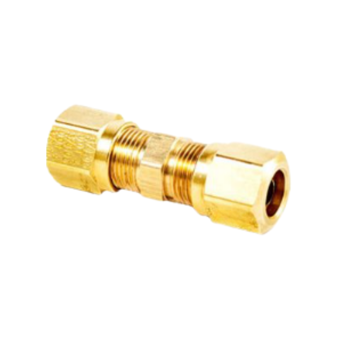 5/8" Brass Union for Nylon Air Brake Tubing
