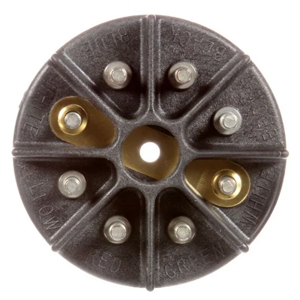 Black 50 Series 8-Stud Terminal Block