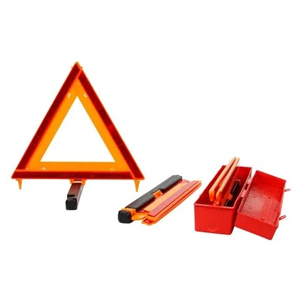 Foldable Free-Standing Warning Triangle Kit